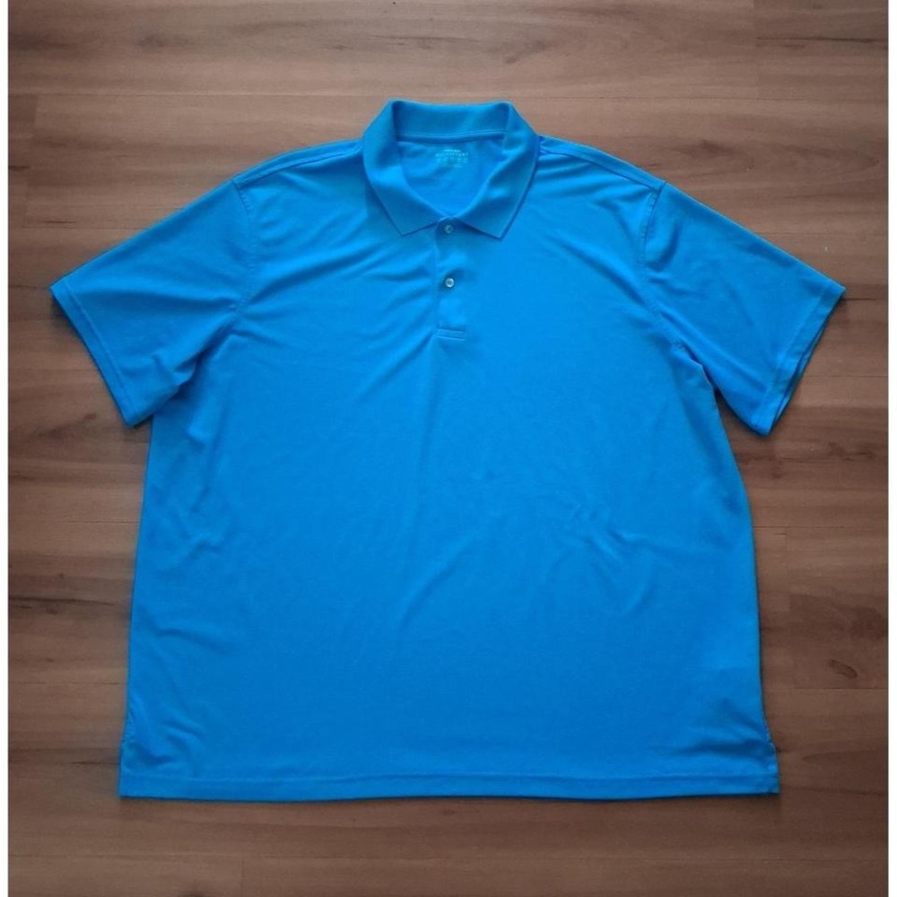 Mens Lands' End Outfitters Polo‎ Casual Performance Short Sleeve Shirt